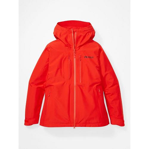 Marmot Rain Jacket Red NZ - Cropp River Jackets Womens NZ4192305